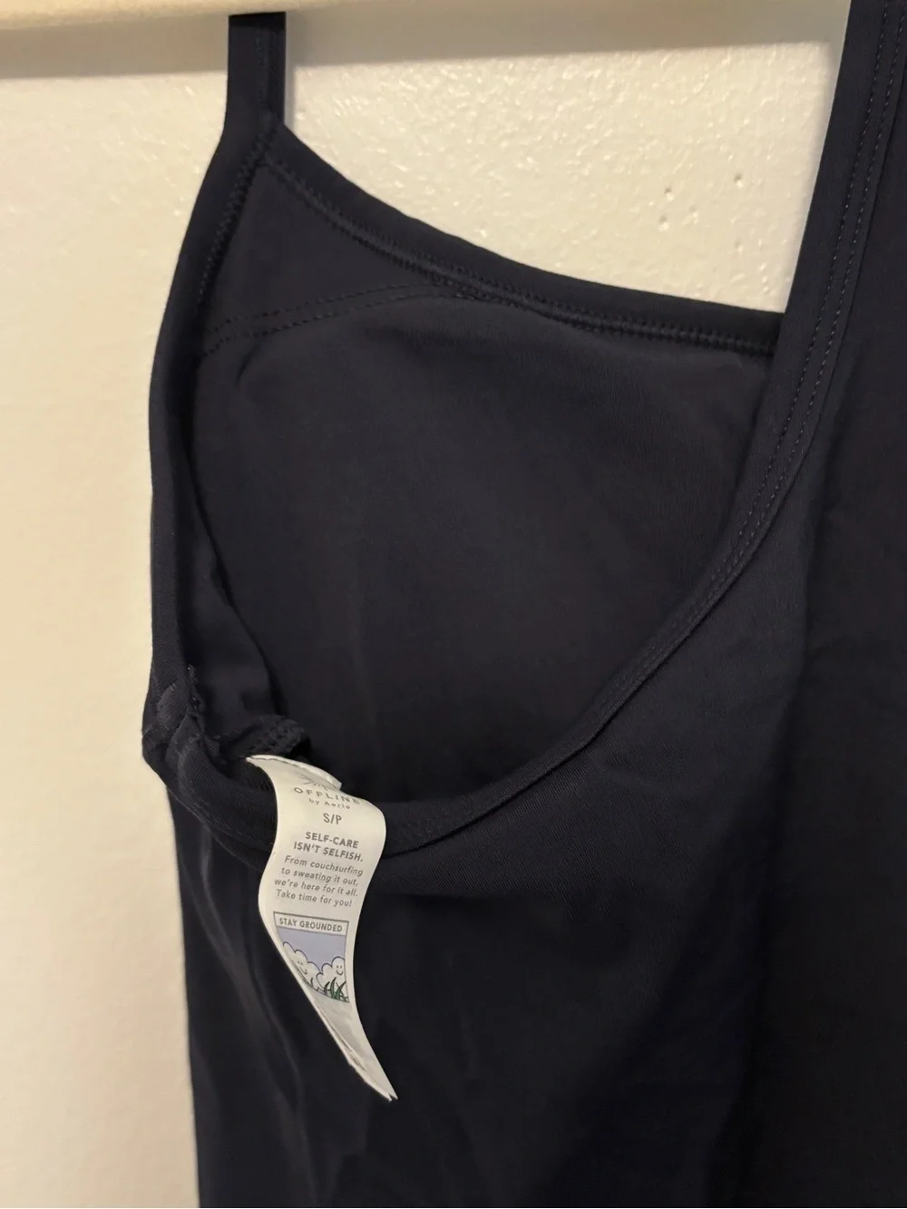Navy Racerback Tank - Picture 3 of 3